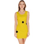 Punch Hole, Black Hole Bodycon Dress