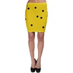 Punch Hole, Black Hole Bodycon Skirt