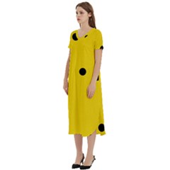 T-Shirt Midi Dress With Pockets 