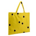 Zipper Large Tote Bag 