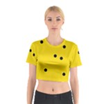 Punch Hole, Black Hole Cotton Crop Top