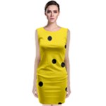 Punch Hole, Black Hole Classic Sleeveless Midi Dress