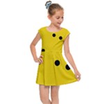 Punch Hole, Black Hole Kids  Cap Sleeve Dress