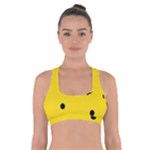 Punch Hole, Black Hole Cross Back Sports Bra