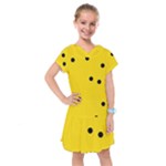 Punch Hole, Black Hole Kids  Drop Waist Dress