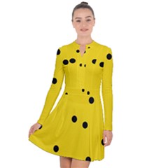 Long Sleeve Panel Dress 