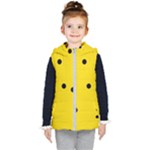 Punch Hole, Black Hole Kids  Hooded Puffer Vest