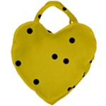 Punch Hole, Black Hole Giant Heart Shaped Tote