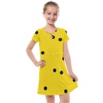 Punch Hole, Black Hole Kids  Cross Web Dress