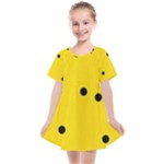 Punch Hole, Black Hole Kids  Smock Dress