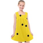 Punch Hole, Black Hole Kids  Cross Back Dress