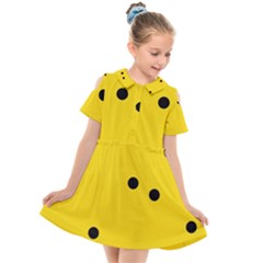 Kids  Short Sleeve Shirt Dress 