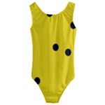 Punch Hole, Black Hole Kids  Cut-Out Back One Piece Swimsuit