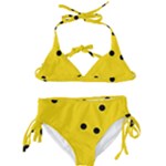 Punch Hole, Black Hole Kids  Classic Bikini Set