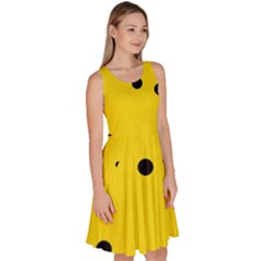 Knee Length Skater Dress With Pockets 