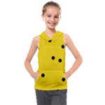 Punch Hole, Black Hole Kids  Sleeveless Hoodie