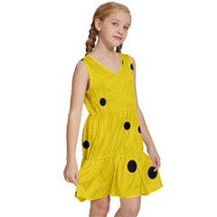 Kids  Sleeveless Tiered Mini Dress 