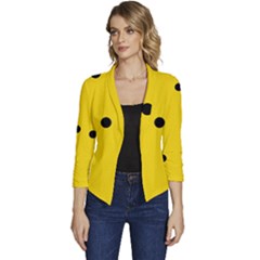 Women s Casual 3/4 Sleeve Spring Jacket 