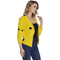 Women s Casual 3/4 Sleeve Spring Jacket 