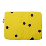 Punch Hole, Black Hole 13  Vertical Laptop Sleeve Case With Pocket