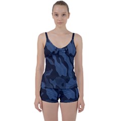 Tie Front Two Piece Tankini 