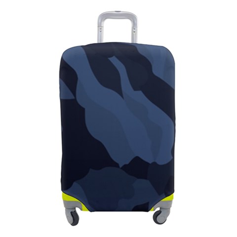 Purple Camo Luggage Cover (Small) from ArtsNow.com