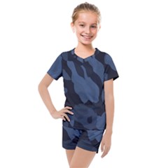 Kids  Mesh T-Shirt and Shorts Set 