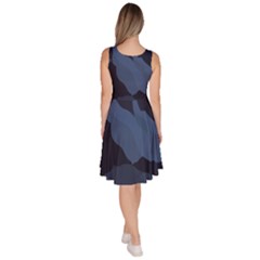 Knee Length Skater Dress With Pockets 