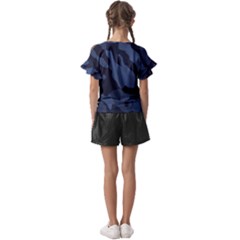 Kids  Cut Out Flutter Sleeves 