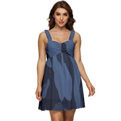 Ruffle Strap Babydoll Chiffon Dress 