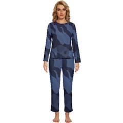 Womens  Long Sleeve Lightweight Pajamas Set 