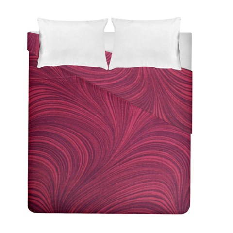 Purple Fabric Texture, Fabric Backgrounds With Lines Duvet Cover Double Side (Full/ Double Size) from ArtsNow.com