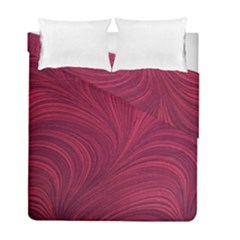 Purple Fabric Texture, Fabric Backgrounds With Lines Duvet Cover Double Side (Full/ Double Size) from ArtsNow.com