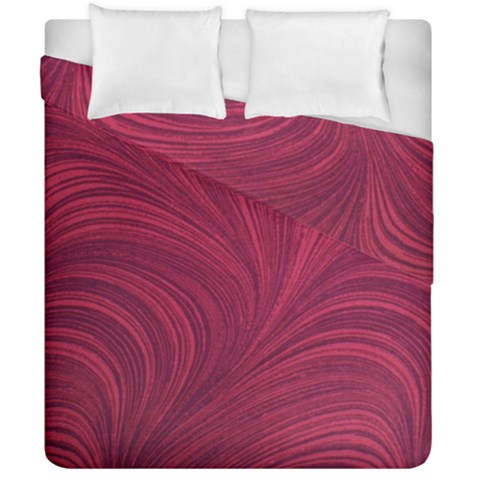 Purple Fabric Texture, Fabric Backgrounds With Lines Duvet Cover Double Side (California King Size) from ArtsNow.com