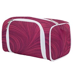 Purple Fabric Texture, Fabric Backgrounds With Lines Toiletries Pouch from ArtsNow.com