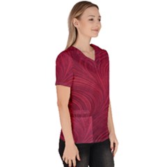 Women s V-Neck Scrub Top 