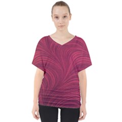 V-Neck Dolman Drape Top 