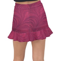 Fishtail Mini Chiffon Skirt 