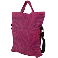 Fold Over Handle Tote Bag 