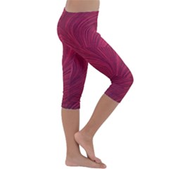 Kids  Lightweight Velour Capri Leggings  