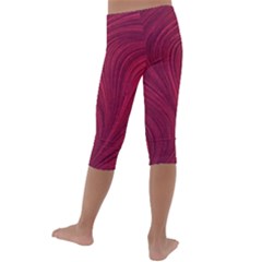 Kids  Lightweight Velour Capri Leggings  