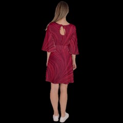 Velour Kimono Dress 