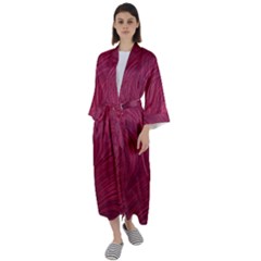 Maxi Satin Kimono 