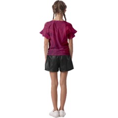 Kids  Cut Out Flutter Sleeves 