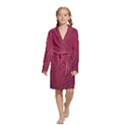 Kids  Long Sleeve Velvet Lounge Robe 