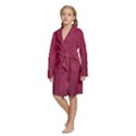 Kids  Long Sleeve Velvet Lounge Robe 