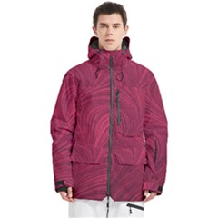 Men s Multi Pockets Zip Ski and Snowboard Waterproof Breathable Jacket 