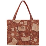 Retro Education Texture, Creative Education Background Mini Tote Bag