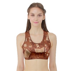 Sports Bra with Border 