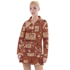 Women s Long Sleeve Casual Dress 